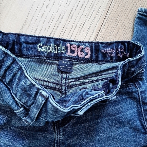 𝅺Gap Kids Jean Leggings size 6 - Picture 5 of 10